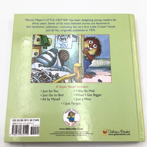 Mercer Mayer 7 LITTLE CRITTER Book Lot 13 Stories Collection Paperback Hardcover - Picture 3 of 11